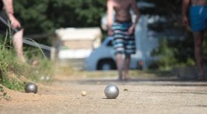 Espace pétanque